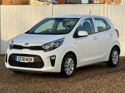 Used Kia Picanto 84 HP (61 kW) 2018 White Hatchback
