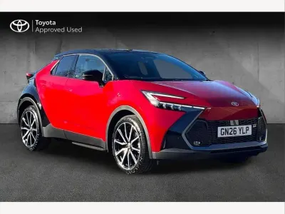 Used Toyota C-HR Sport 223 HP (164 kW) 2026 Scarlet flare with astral black roof and rear quar SUV