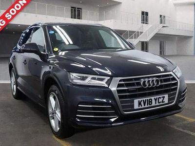 Blue Used 2018 Audi Q5 S-Line SUV | £18,350 (Good price)