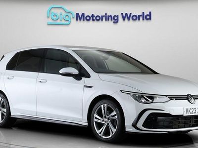 Used VW Golf VIII R-line 150 HP (110 kW) 2023 White Hatchback