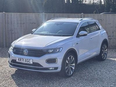 Used VW T-Roc R-line 150 HP (110 kW) 2021 Silver SUV