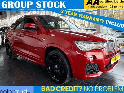 Used BMW X4 M Sport 313 HP (230 kW) 2018 Red SUV