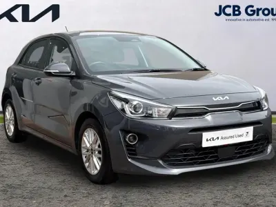 Used Kia Rio 84 HP (61 kW) 2022 Grey Hatchback