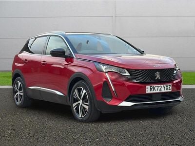 Red Used 2022 Peugeot 3008 GT-line Hatchback | £16,499 (Fair price)