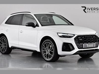 Glacier white Used 2024 Audi Q5 Black Edition SUV | £38,290 (Fair price)