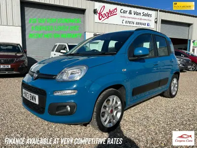 Used Fiat Panda Lounge 69 HP (50 kW) 2013 Turquoise Hatchback