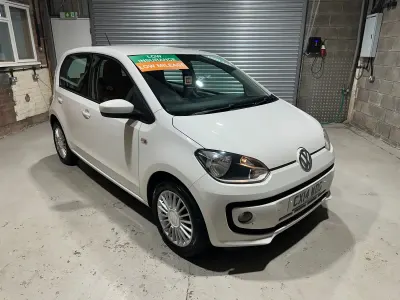 Used VW up! high up! 75 HP (55 kW) 2014 White Hatchback