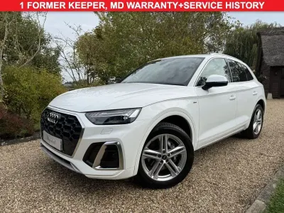 Used Audi Q5 S-Line 265 HP (194 kW) 2022 White SUV