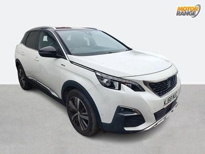 White Used 2019 Peugeot 3008 GT-line Hatchback | £13,595 (Good price)