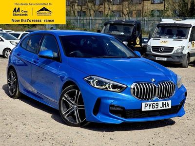 Used BMW 118 M Sport 140 HP (102 kW) 2020 Blue Hatchback