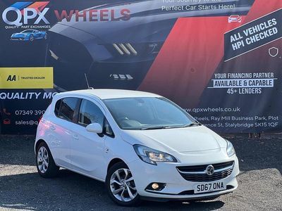Used Vauxhall Corsa SRi 2017 White Hatchback