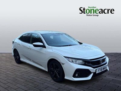 White Used 2018 Honda Civic SR Hatchback | £11,499 (Fair price)
