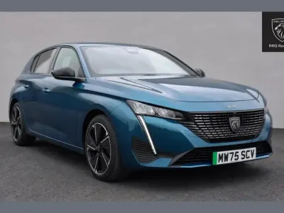 Used Peugeot e-308 Allure 113 kW (154 HP) 2025 Blue Hatchback