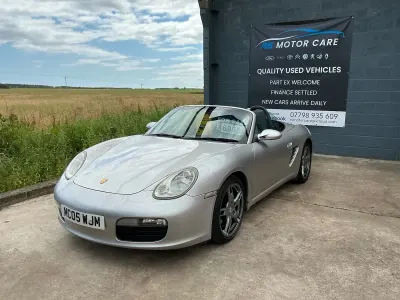 Used Porsche Boxster 240 HP (176 kW) 2005 Silver Cabriolet