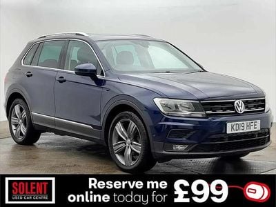 Used VW Tiguan Match 150 HP (110 kW) 2019 Blue SUV