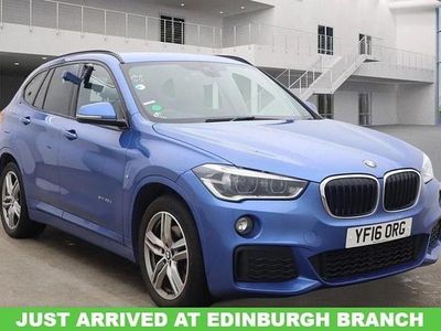 Used BMW X1 M Sport 190 HP (139 kW) 2016 Blue SUV