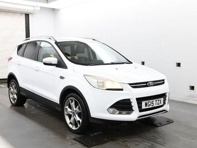 White Used 2015 Ford Kuga Titanium SUV | £4,775 (Good price)