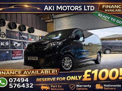 Used Vauxhall Vivaro Sportive 120 HP (88 kW) 2021 Black MPV