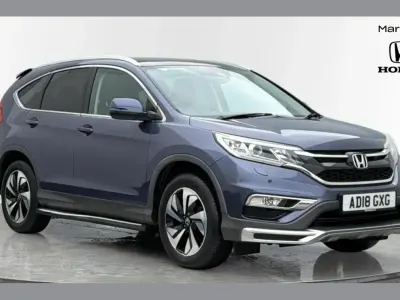 Begagnad Honda CR-V EX 155 HK (114 kW) 2018 Blå SUV