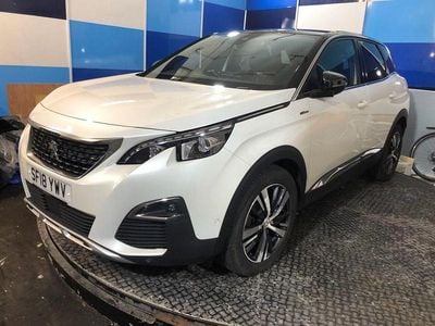 Used Peugeot 3008 GT-line 120 HP (88 kW) 2018 White Hatchback
