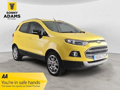 Used Ford Ecosport Titanium 125 HP (91 kW) 2017 Yellow SUV