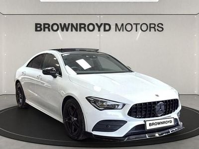 Used Mercedes CLA220 AMG Line Premium Plus 190 HP (139 kW) 2021 White Sedan
