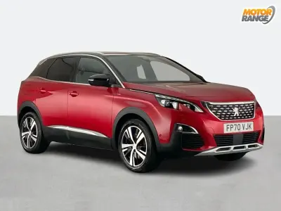 Used Peugeot 3008 GT-line 300 HP (220 kW) 2020 Red SUV