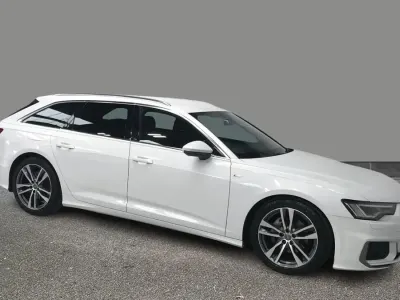Usado Audi A6 S-Line 204 CV (150 kW) 2019 Blanco Familiar