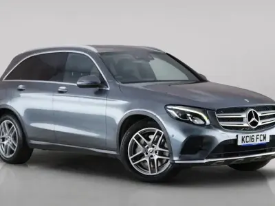 Used Mercedes GLC220 AMG line 170 HP (125 kW) 2016 Grey SUV