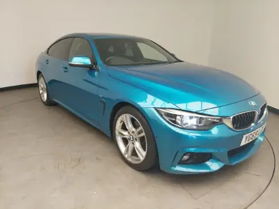 Begagnad BMW 420 M Sport 190 HK (139 kW) 2019 Blå Halvkombi
