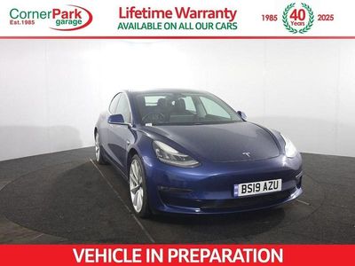 Used Tesla Model 3 Performance 461 kW (627 HP) 2019 Blue Sedan