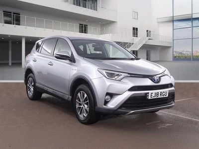 Silver Used 2018 Toyota RAV4 SUV | £14,970 (Fair price)