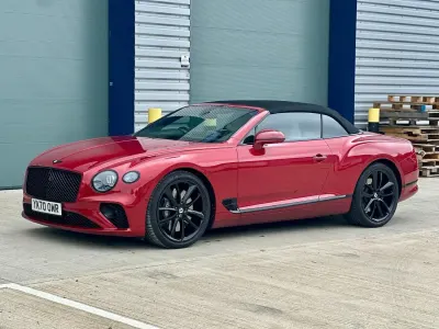 Used Bentley Continental 550 HP (404 kW) 2020 Red Sedan