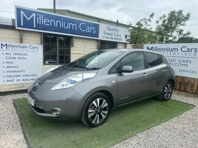 Used Nissan Leaf Tekna 80 kW (109 HP) 2016 Grey Hatchback