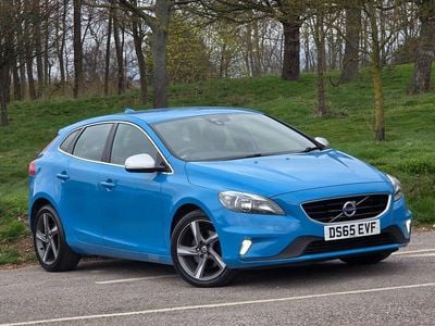 Used Volvo V40 R-Design 2015 Blue Hatchback