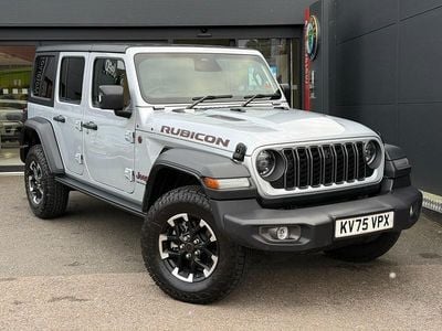 New Jeep Wrangler Rubicon 272 HP (200 kW) 2025 Silver SUV