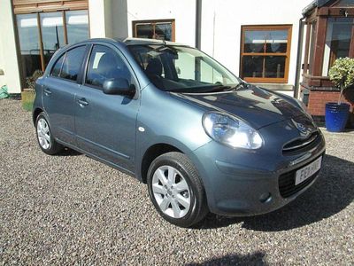 Begagnad Nissan Micra Acenta 2011 Silver Halvkombi