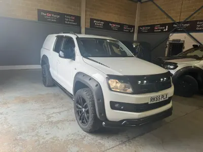 Usado VW Amarok Highline 180 CV (132 kW) 2015 Blanco Pickup/Camioneta