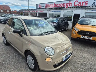 Used Fiat 500 Pop 69 HP (50 kW) 2014 Beige Hatchback