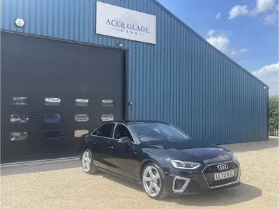 Used Audi A4 S-Line 150 HP (110 kW) 2023 Black Sedan
