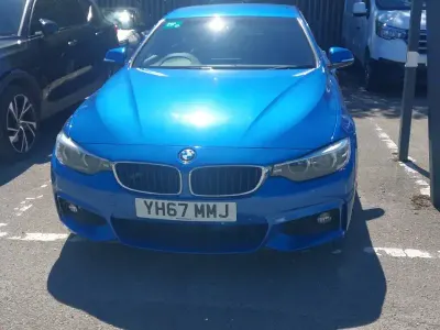 Used BMW 420 M Sport 190 HP (139 kW) 2017 Blue Hatchback