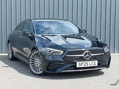 Used Mercedes CLA220 AMG Line Premium 190 HP (139 kW) 2025 Black Sedan