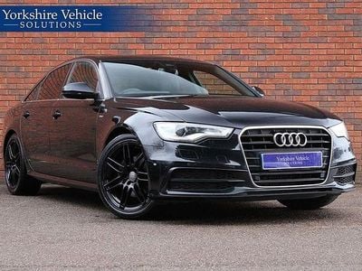 Used Audi A6 S-Line 2013 Black Sedan
