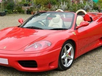 used Ferrari 360 3.6 Spider F1 2dr