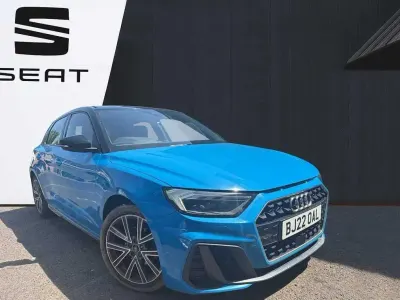 Used Audi A1 S-Line 108 HP (79 kW) 2022 Blue SUV