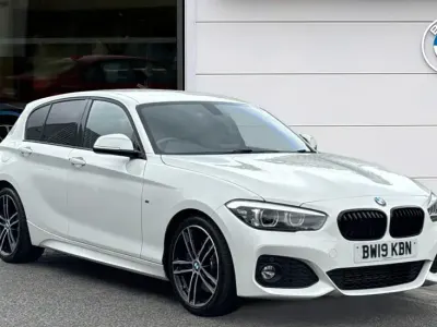 Used BMW 116 M Sport 114 HP (83 kW) 2019 White Hatchback