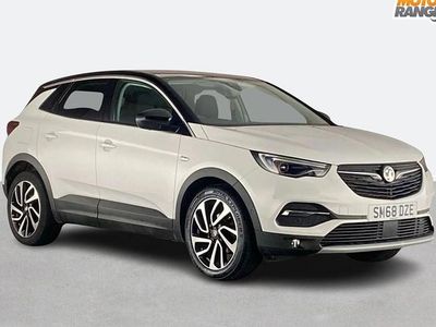 Used Vauxhall Grandland X Elite 130 HP (95 kW) 2018 White SUV