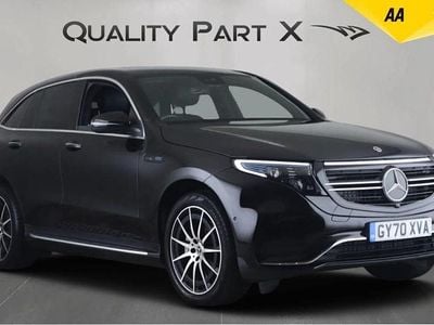 Black Used 2020 Mercedes EQC400 AMG line SUV | £19,200 (Good price)