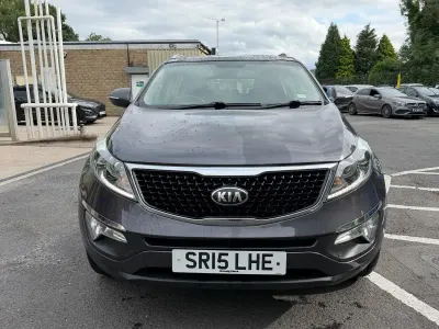 Used Kia Sportage 116 HP (85 kW) 2015 Silver SUV