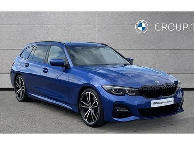Usado BMW 330 M Sport 258 CV (189 kW) 2021 Azul Familiar
